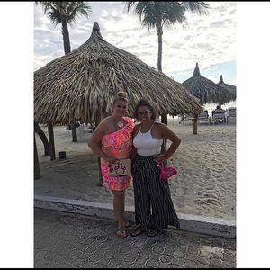 One shoulder Lilly Pulitzer dress